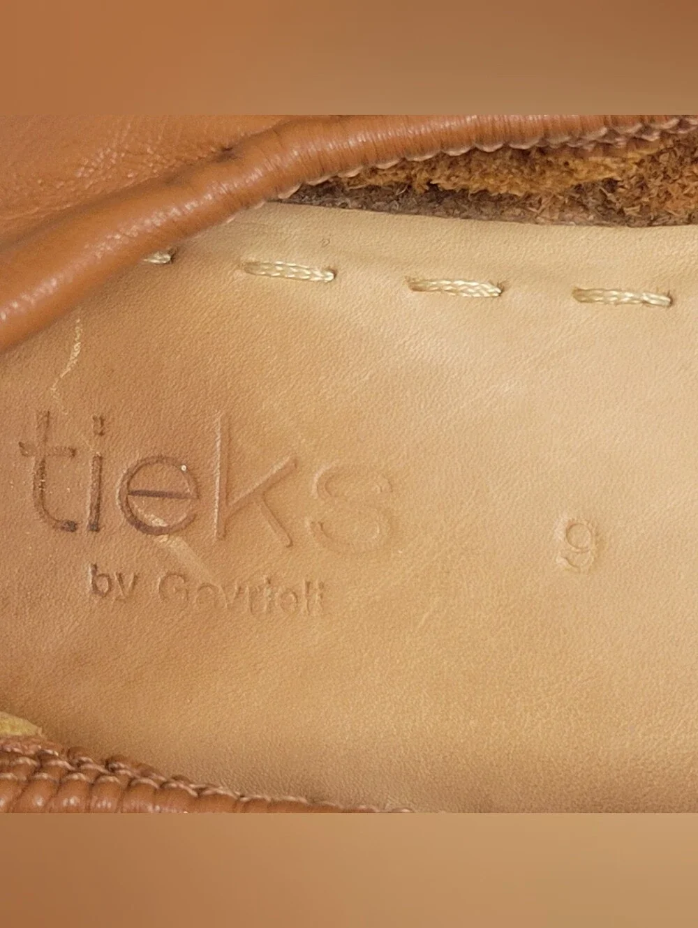 Teiks By Gravielli Foldable Ballet Flats Size 9 In Chesnut Color.